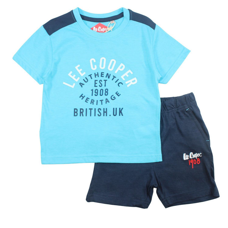 Picture of GLC2125 LEE COOPER BOYS 100% COTTON TWO PIECE SET